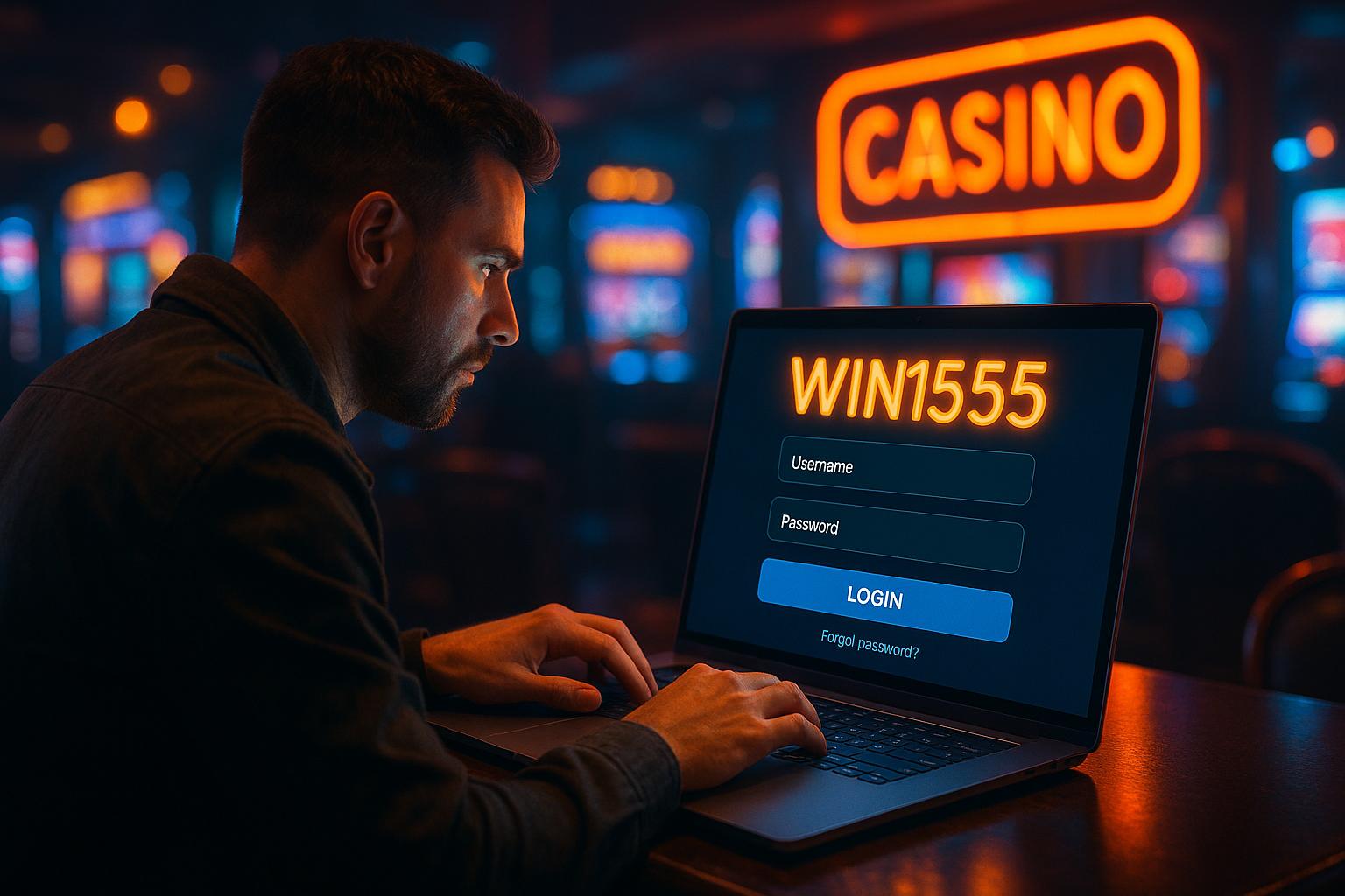 Login no Cassino WIN1555