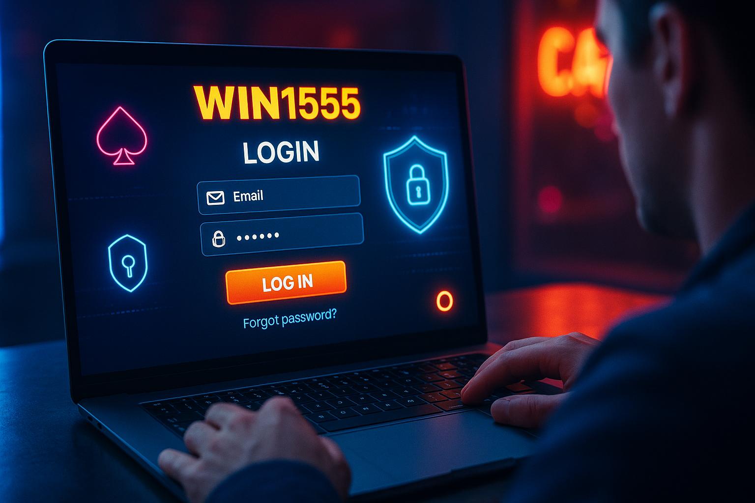Criar uma nova Conta no plataforma WIN1555